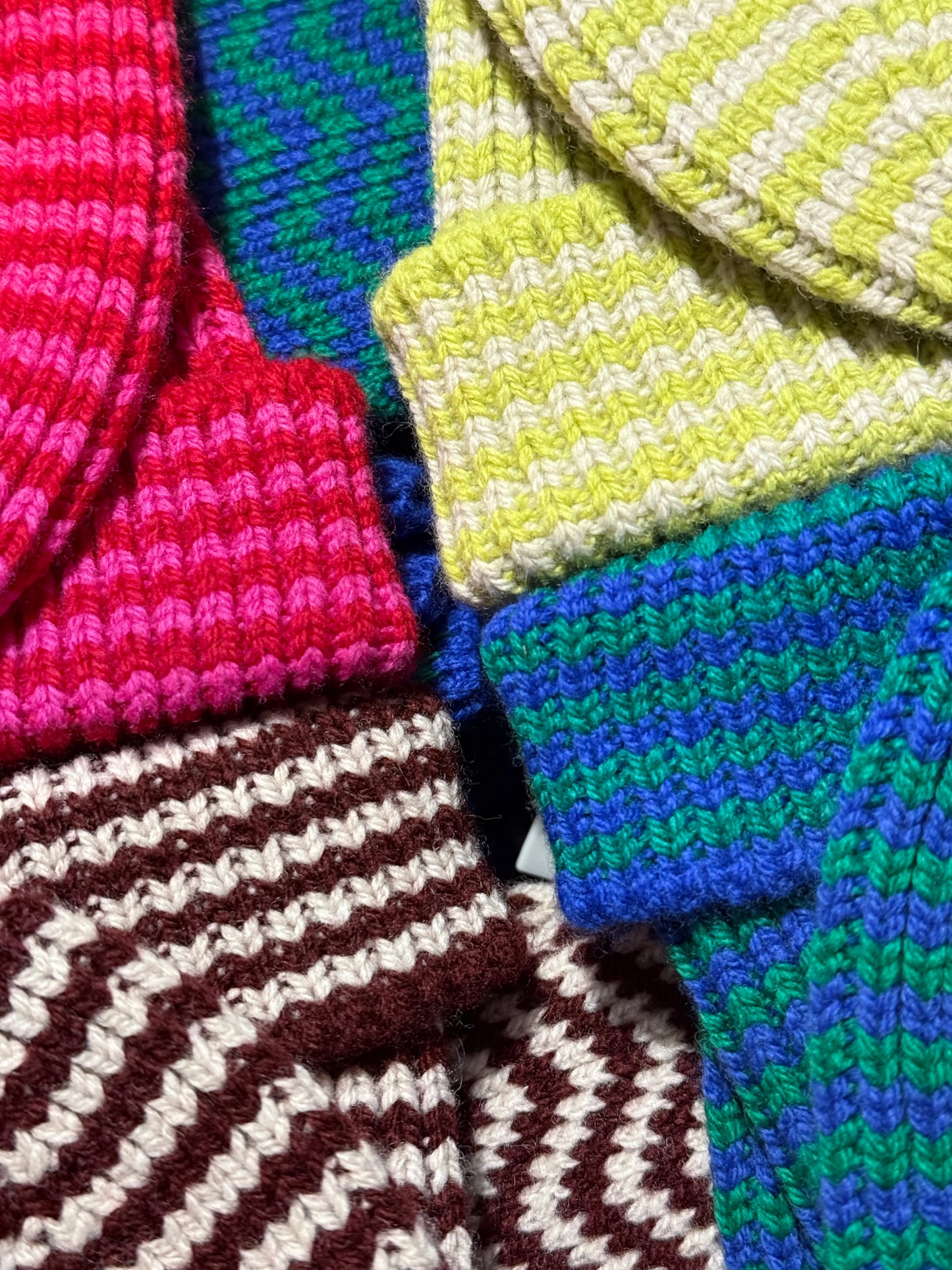 Stripe Fisherman Beanie