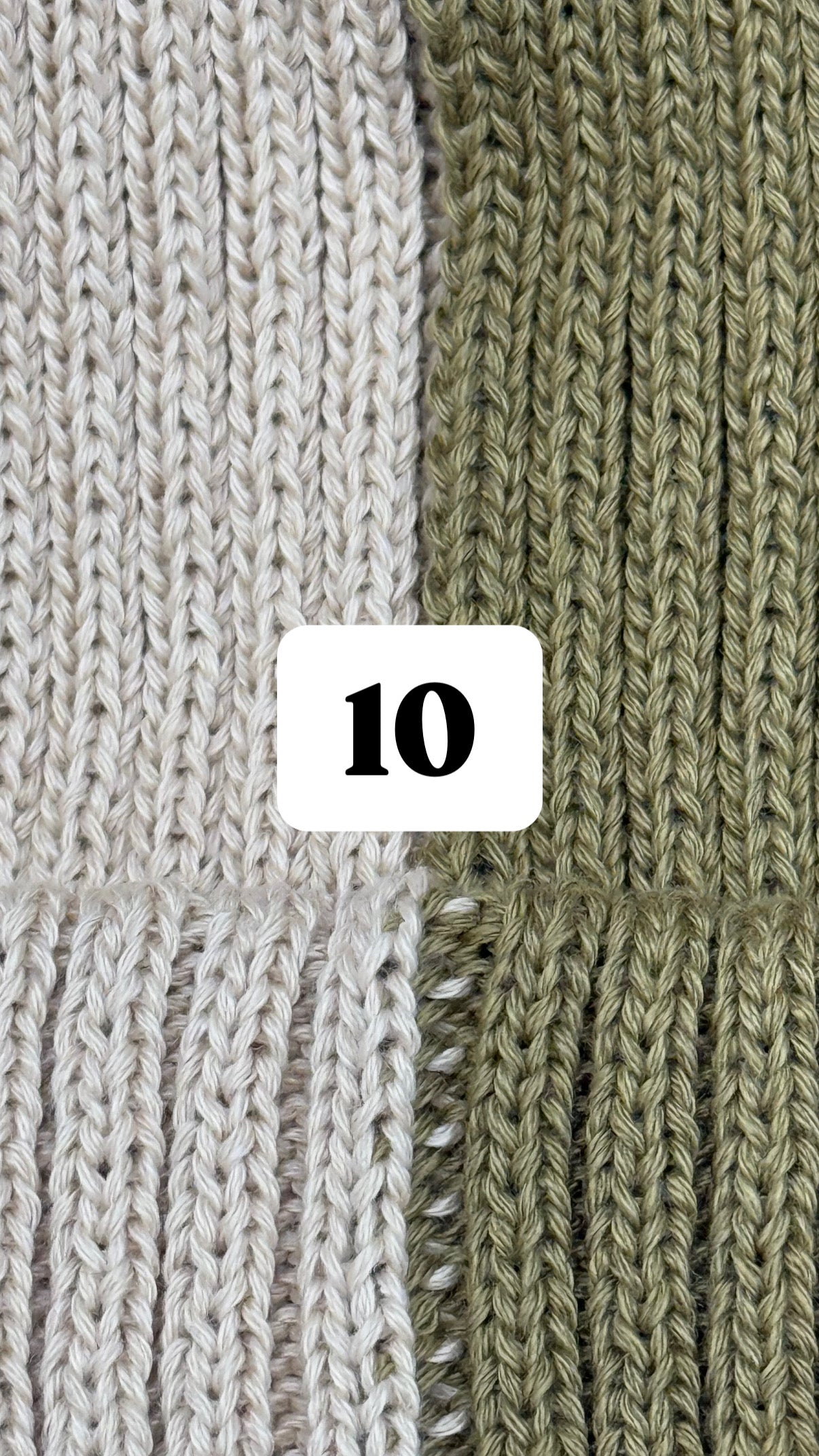 Zero Waste Split Beanies