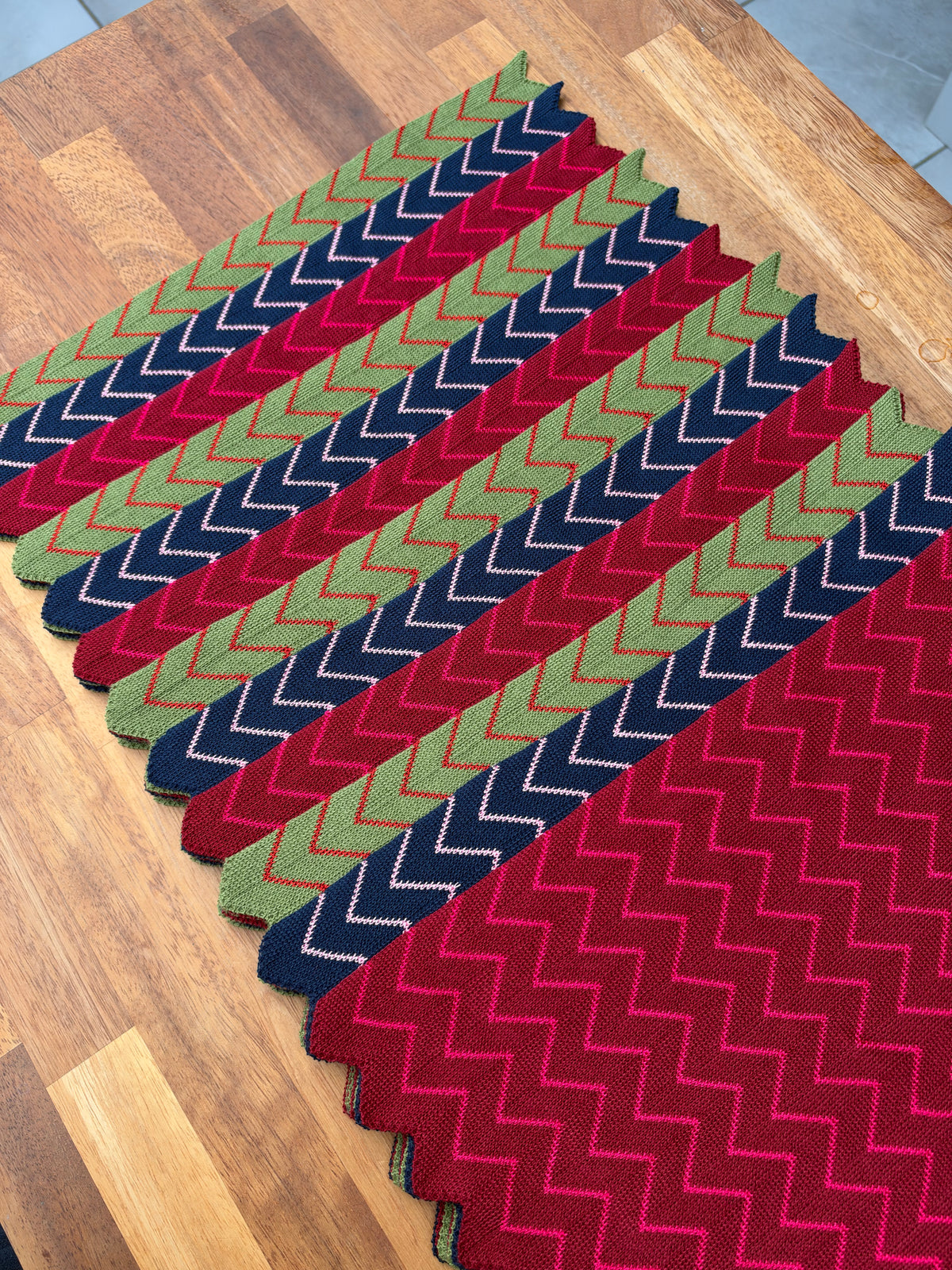Chevron placemats