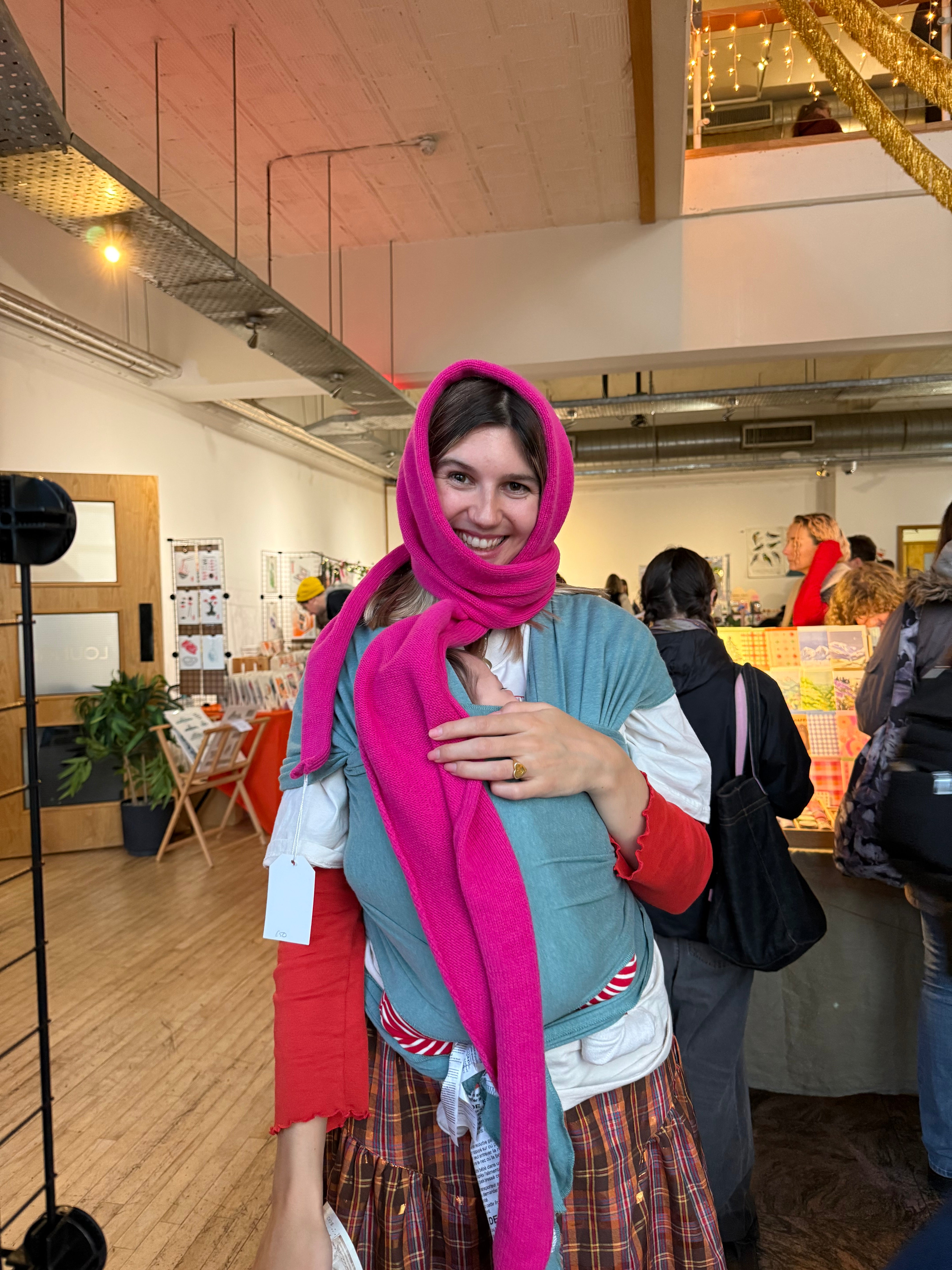 The Brontë Hooded Scarf – Hannah Dolden Textiles